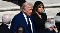 Melania marks another somber birthday at Pope's funeral