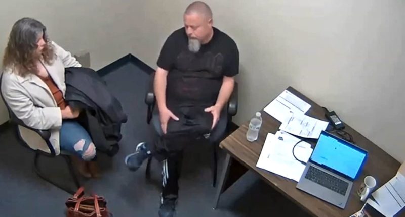 Moment Delphi killer's wife learns he lied about day of murders