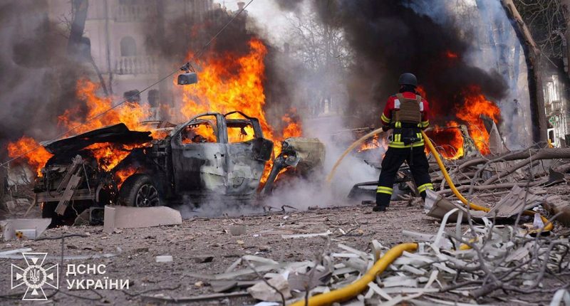 More than 20 Ukrainians killed by Russian ballistics in Palm Sunday strike