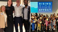 NYC pols attend downtown gathering for Rising Tide Effect
