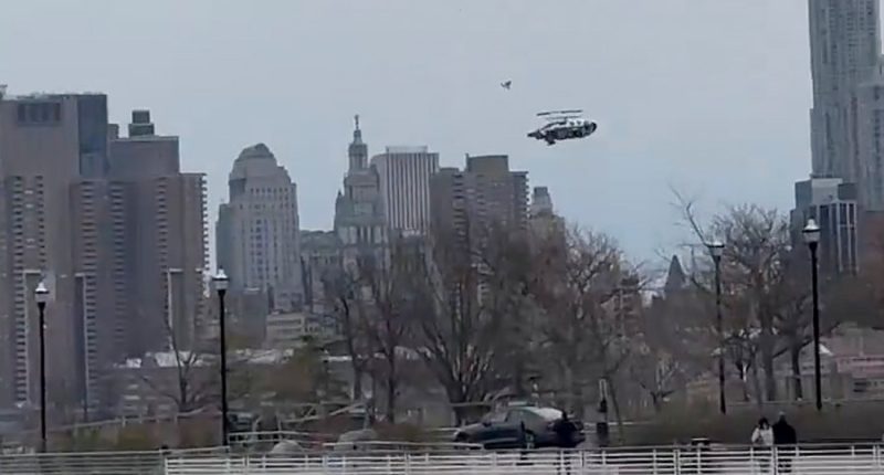 NYC sightseeing helicopter plunges into river, killing 6, including family of Spanish tourists