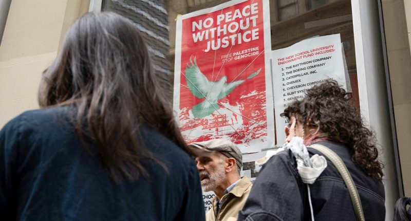 NYC university sued, accused of not taking action against antisemitic harassment