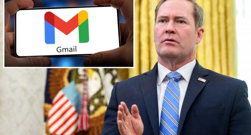 National Security Council confirms Mike Waltz and staff used Gmail for government communication