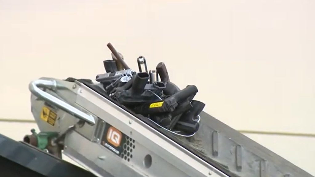 New York City destroys more than 3,500 seize illegal firearms in gun chipper