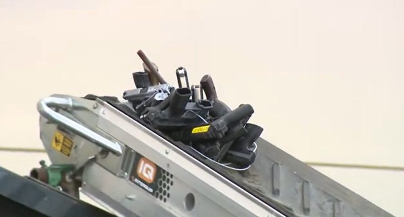 New York City destroys more than 3,500 seize illegal firearms in gun chipper