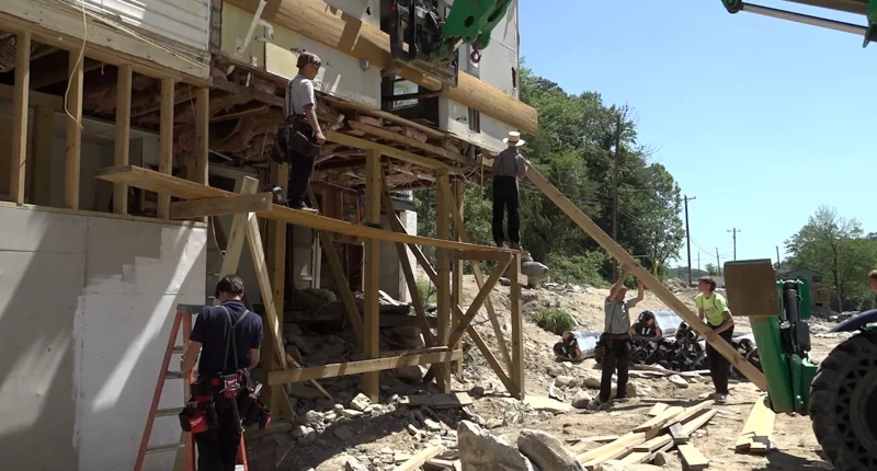 North Carolina town destroyed by Hurricane Helene hoping to welcome tourists back by midsummer