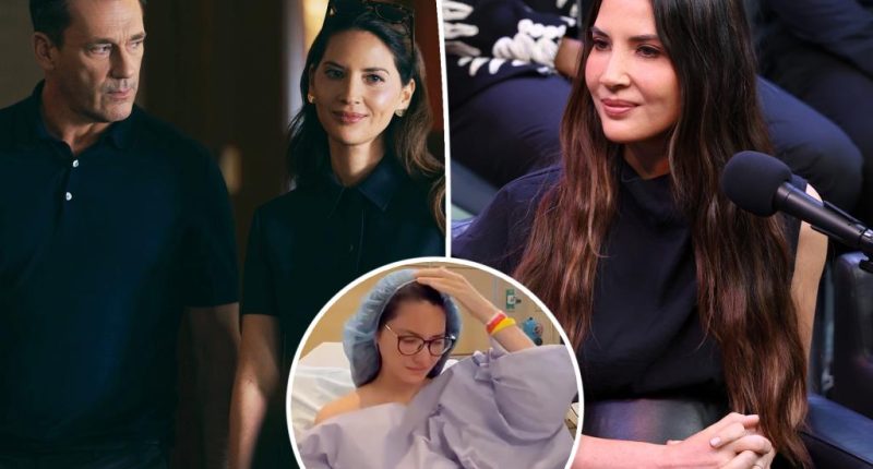 Olivia Munn felt 'nervous' filming sex scenes with John Hamm amid cancer battle