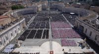 PHOTOS: Thousands come to say farewell to Pope Francis during Vatican funeral and last popemobile ride