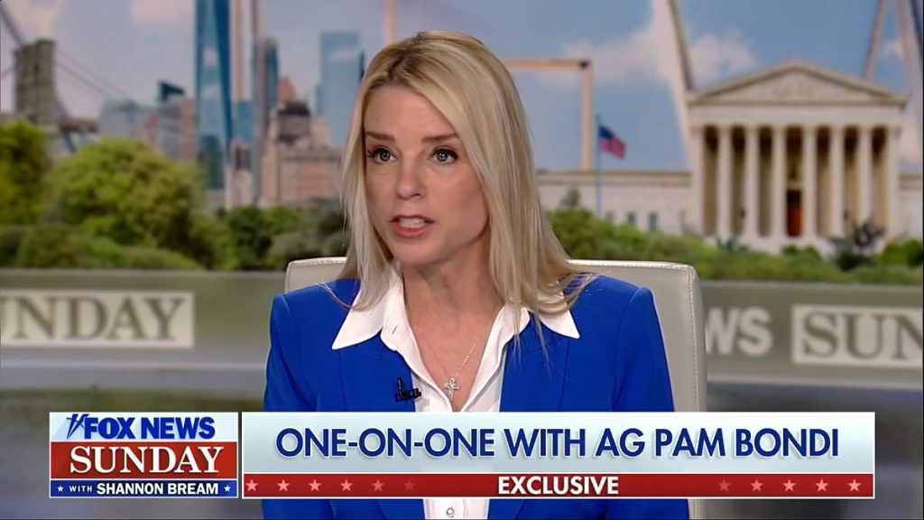 Pam Bondi rips into her own DOJ employee who tossed Trump migrant case