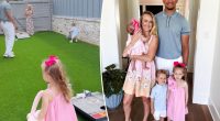 Patrick, Brittany Mahomes share photo of daughter Golden on Easter