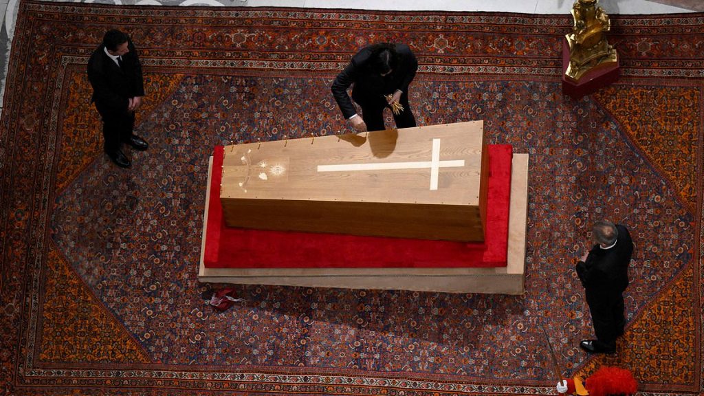 Pope Francis' coffin is sealed as world prepares to say farewell