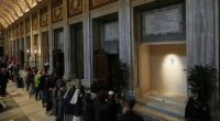 Pope Francis' tomb opens to visitors at Roman basilica, as 200K attend special Mass at St Peter's Square