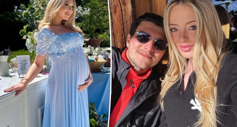 Pregnant Tiffany Trump reveals sex of first baby