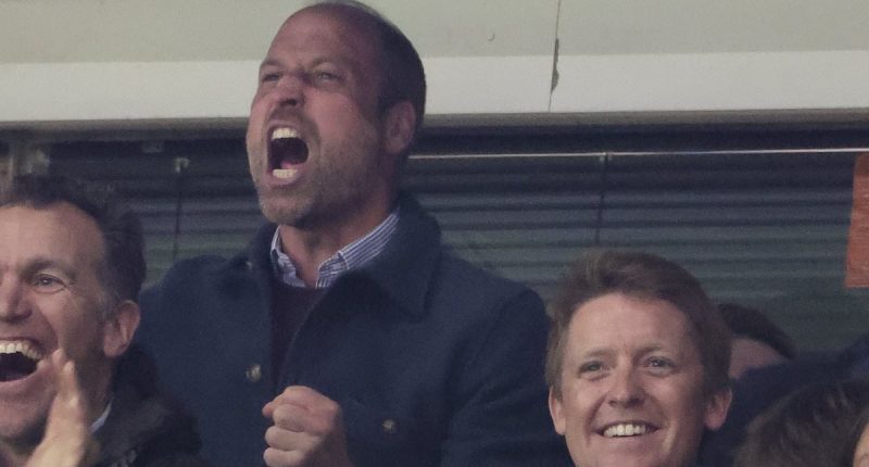 Prince William flaunts his friendship with Prince Harry's old pals
