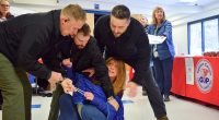 Private security guards who dragged Idaho woman from town hall meeting hit with charges