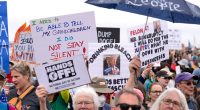 Protesters rally against Trump, Musk in 'Hands Off!' gatherings nationwide