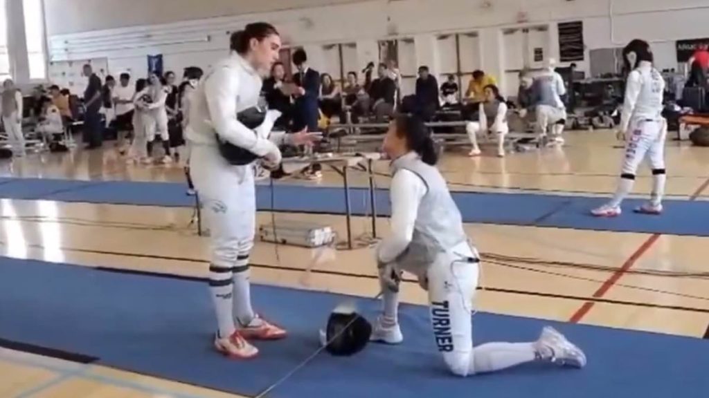 Protesting fencer exposes pro-trans culture inside American fencing