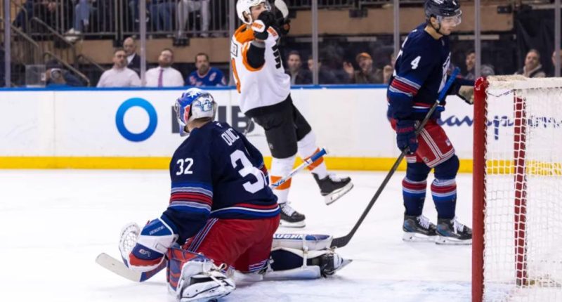 Rangers on brink of elimination after disastrous loss to Flyers
