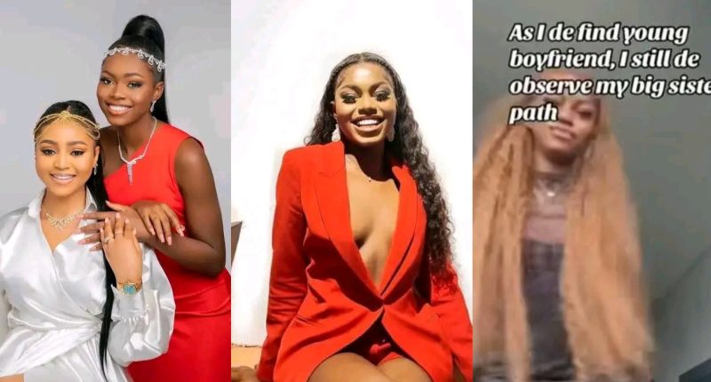 Regina Daniels sister launches search for young boyfriend
