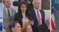 Reporter sets White House briefing alight with question about Trump