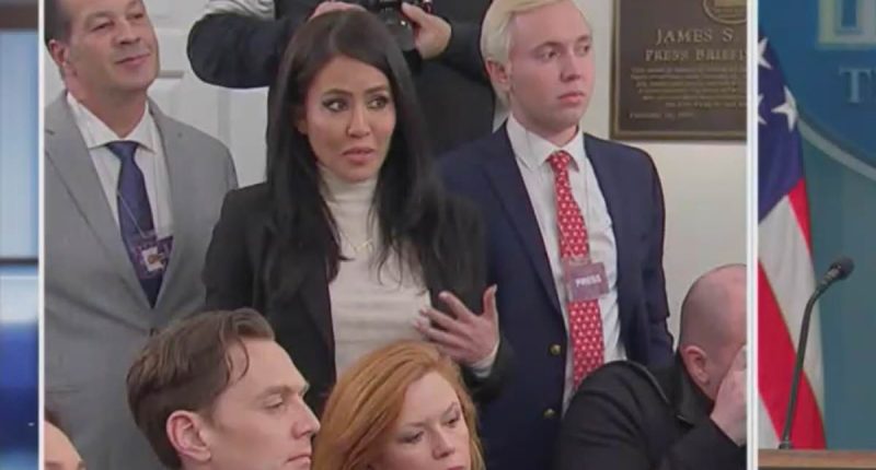 Reporter sets White House briefing alight with question about Trump