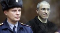 Platon Lebedev, Mikhail Khodorkovsky's business partner, in court.