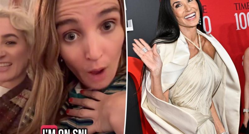 'SNL' star Chloe Fineman claims she was 'scolded' by NYC restaurant manager in front of Demi Moore