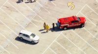 SUV catches fire at Disneyland, black smoke sent drifting over parking structure