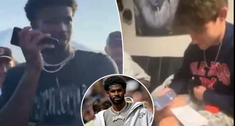 Shedeur Sanders' NFL draft prank callers appear to reveal themselves in new video