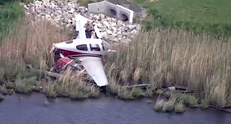 Small plane crashes while landing at Maryland airport; FAA investigating