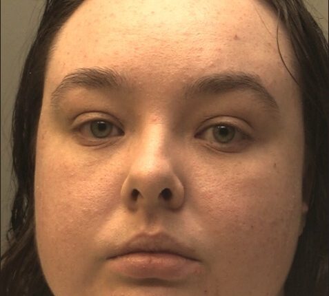 Mugshot of Holly White Hegarty.