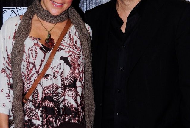 Vica Andrade and Memo del Bosque at the Biutiful film premiere.