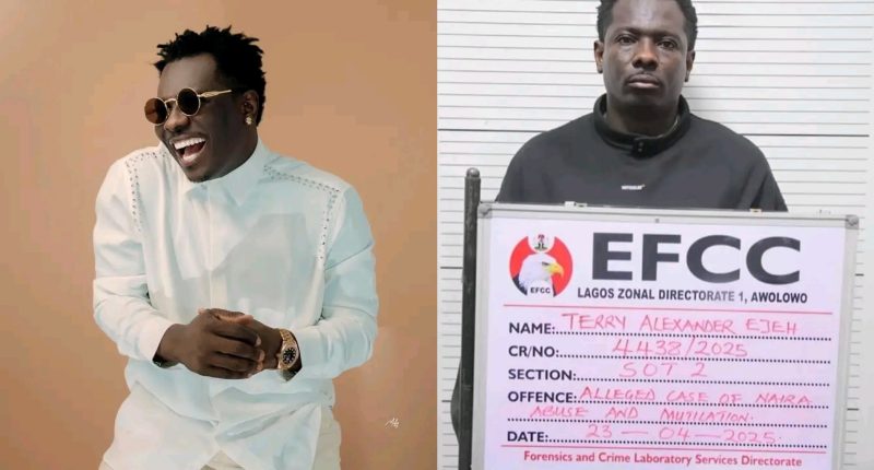 Terry Apala remanded in custody over alleged Naira mutilation