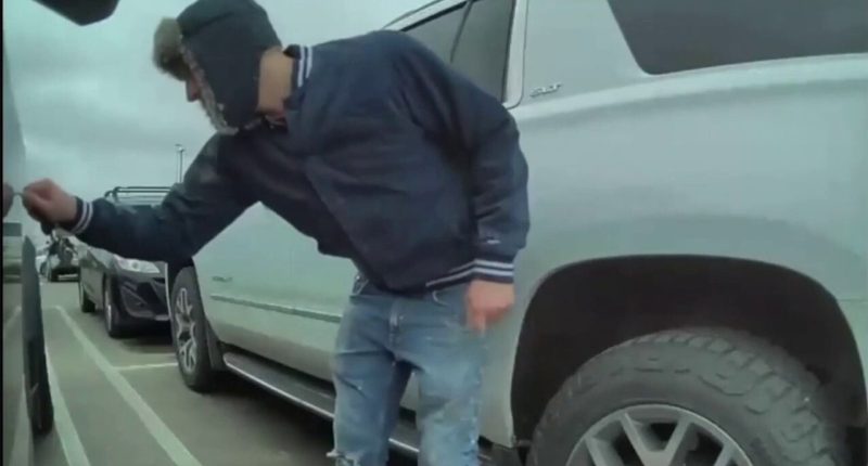 Tesla Cybertruck menace charged in Costco parking lot crime caught on camera: police