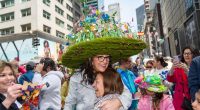 They've got bees in their bonnet -- and everything else -- at NYC Easter Parade