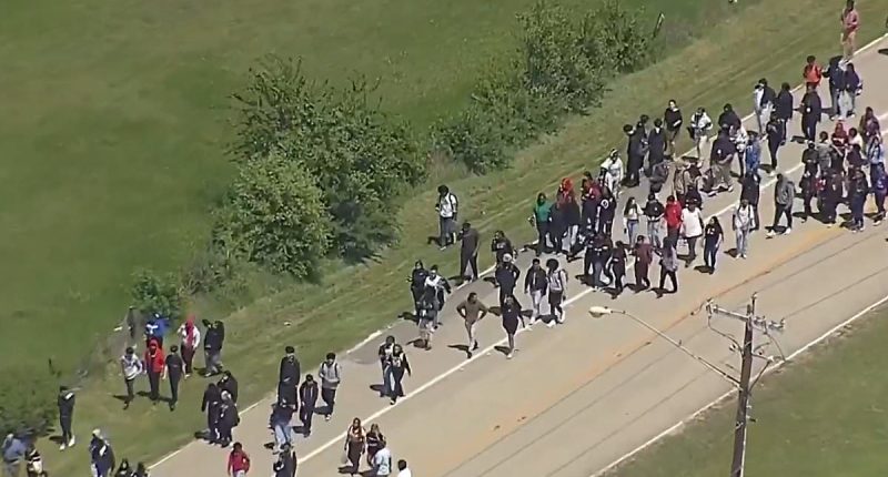Three students shot in shooting at Dallas high school over dice game