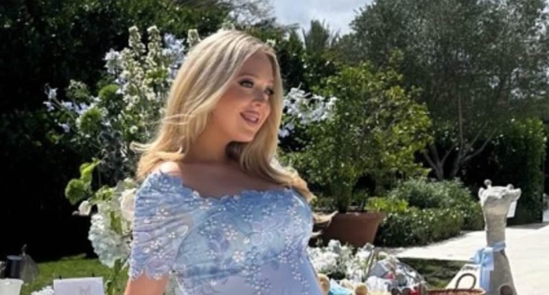 Tiffany Trump reveals baby's gender at shower after wardrobe hint