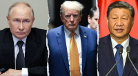 Trump marks 100-days in office embroiled in trade battles, deadly wars and hard pressed deals