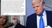 Trump shows no sign of backing away from sweeping tariff plans -- even claiming there is 'NO INFLATION'