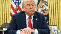 President Trump in the Oval Office.
