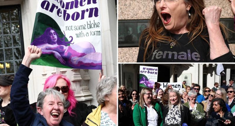UK Supreme Court rules transgender women does not fit legal term 'woman' in landmark decision