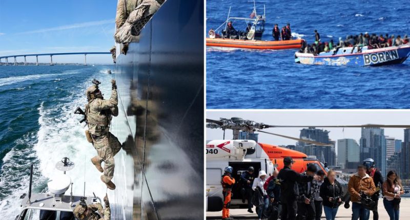 US Coast Guard triples number of guardsmen protecting the border