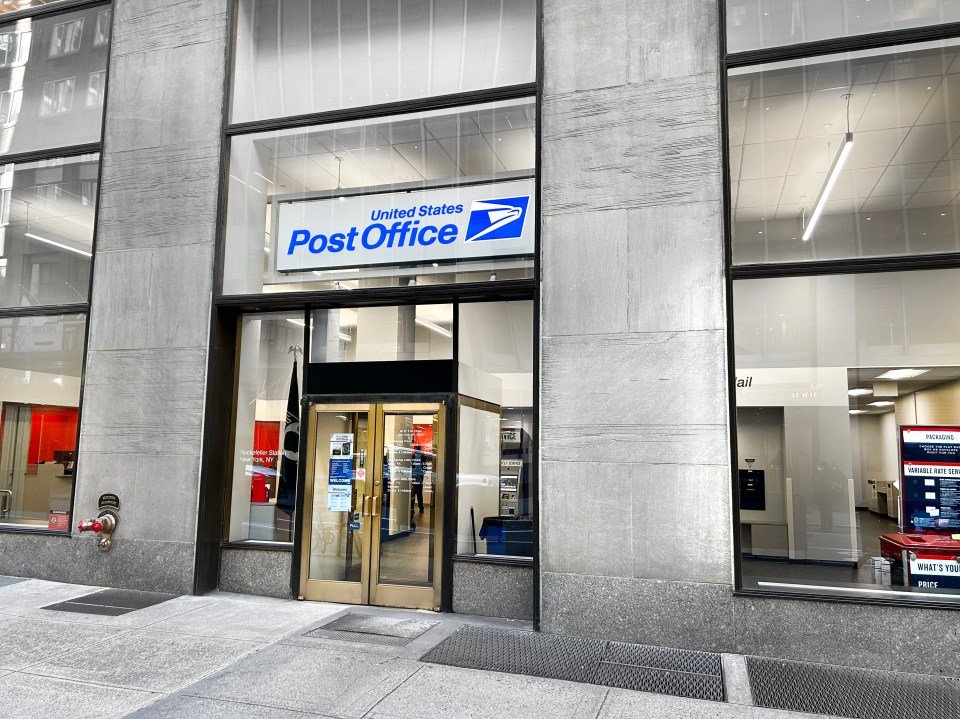 United States Post Office in New York City.