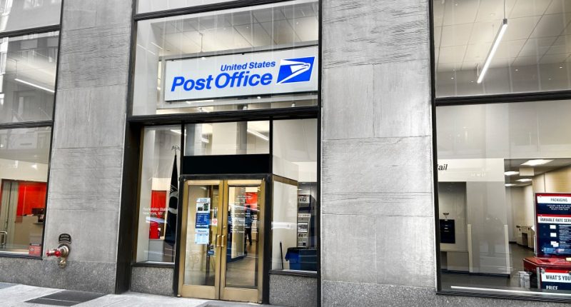 United States Post Office in New York City.