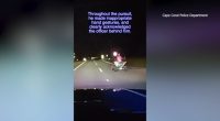 VIDEO: Florida man crashes ATV after leading officers on 30-mile chase with 12-inch knife
