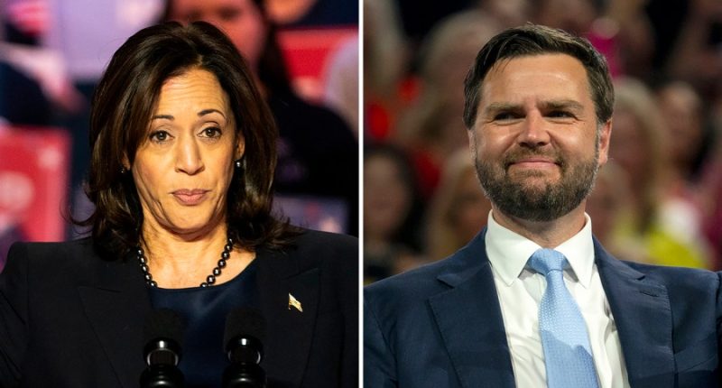 Vance, Harris seen as top 2028 White House contenders