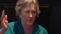 An 84-year-old veteran discussing being forced to sell her home due to increased monthly fees.