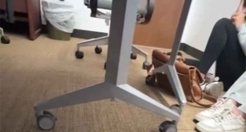 Video shows FSU students hiding under desk during shooting: 'I'm scared'