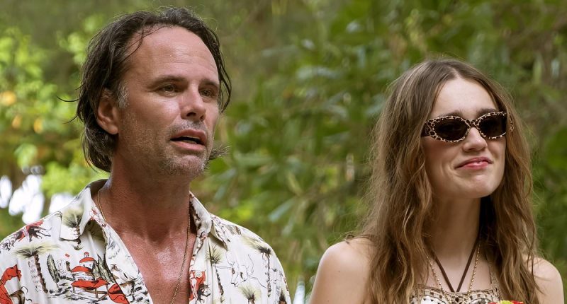 Walton Goggins' swipe at White Lotus 'enemy' Aimee Lou Wood revealed