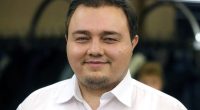 Portrait of Roman Burtsev, a Leonardo DiCaprio lookalike.
